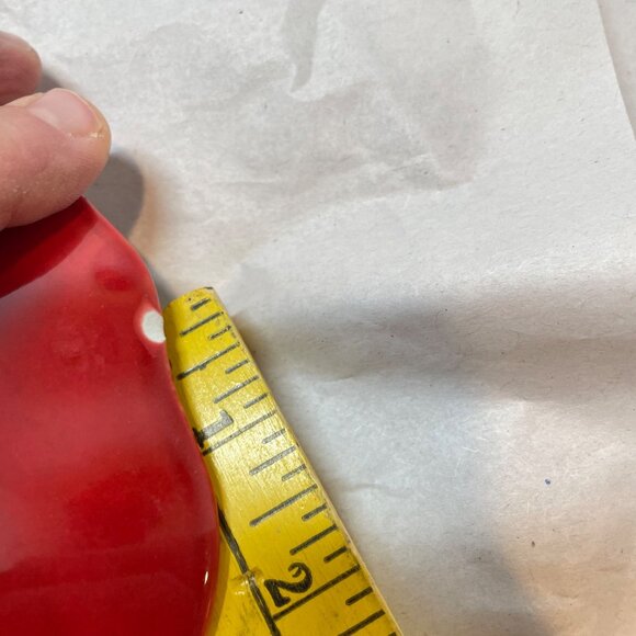 The Pioneer Woman Vintage Red Scalloped Stoneware Plates Set Of 6 Diameter 8" - Picture 8 of 9